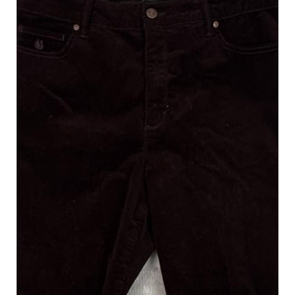 Gloria Vanderbilt Amanda Jeans Size 14 Short Black Brown Purple - Picture 6 of 13